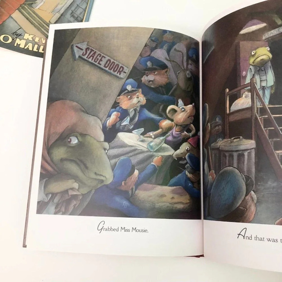 Vtg 1992 Froggy Went A Courtin Hardcover Book By Kevin  Omalley DJ HC - Picture 15 of 16